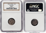 British India. William IV Proof 1/4 Rupee 1835.-(c) PR61 NGC, Calcutta mint, KM448.6. S&W-1.70, Prid-92. HID09801242017 © 2024 Heritage Auctions | All...