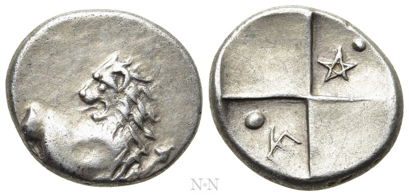 THRACE. Chersonesos. Hemidrachm (Circa 386-338 BC). 

Obv: Forepart of lion ri...