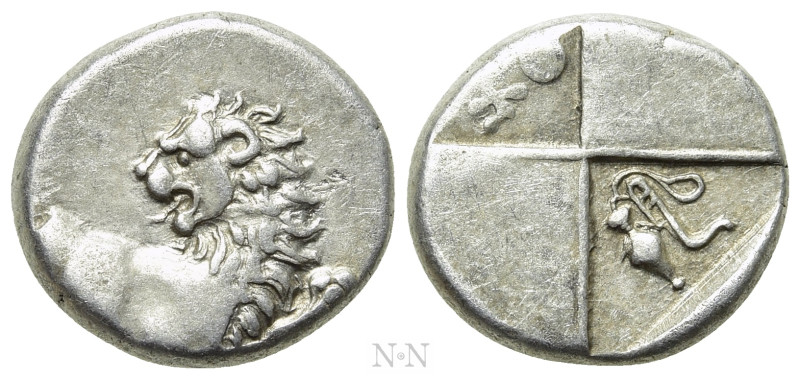 THRACE. Chersonesos. Hemidrachm (Circa 386-338 BC). 

Obv: Forepart of lion ri...