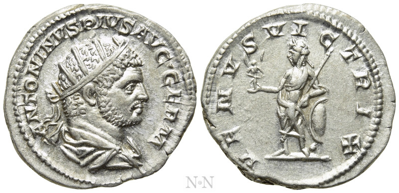 CARACALLA (198-217). Antoninianus. Rome. 

Obv: ANTONINVS PIVS AVG GERM. 
Rad...
