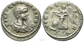 GETA (Caesar, 198-209). Denarius. Laodicea ad Mare