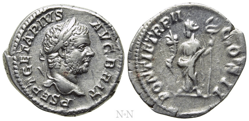 GETA (209-211). Denarius. Rome. 

Obv: P SEPT GETA PIVS AVG BRIT. 
Laureate a...
