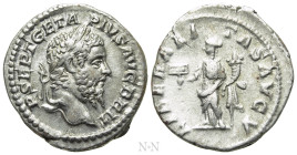 GETA (209-211). Denarius. Rome