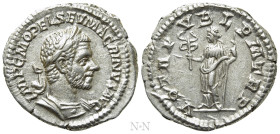 MACRINUS (217-218). Denarius. Rome