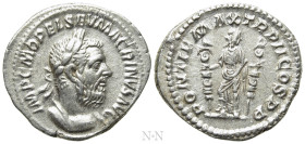 MACRINUS (217-218). Denarius. Rome