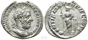 MACRINUS (217-218). Denarius. Rome