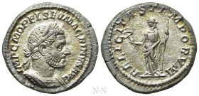 MACRINUS (217-218). Denarius. Rome