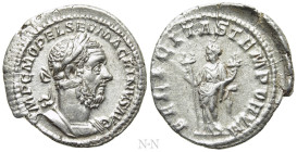 MACRINUS (217-218). Denarius. Rome