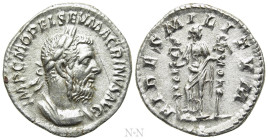 MACRINUS (217-218). Denarius. Rome