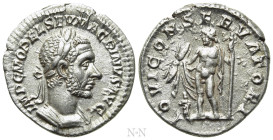 MACRINUS (217-218). Denarius. Rome