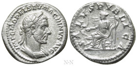 MACRINUS (217-218). Denarius. Rome