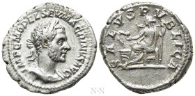 MACRINUS (217-218). Denarius. Rome
