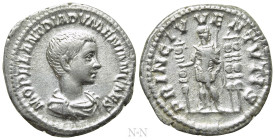 DIADUMENIAN (Caesar, 217-218). Denarius. Rome