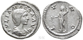 JULIA MAESA (Augusta, 218-224/5). Denarius. Rome