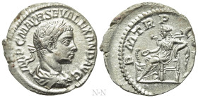 SEVERUS ALEXANDER (222-235). Denarius. Rome