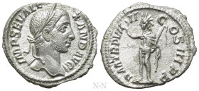 SEVERUS ALEXANDER (222-235). Denarius. Rome