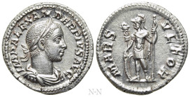 SEVERUS ALEXANDER (222-235). Denarius. Rome
