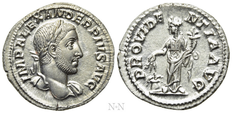 SEVERUS ALEXANDER (222-235). Denarius. Rome. 

Obv: IMP ALEXANDER PIVS AVG. 
...