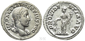 SEVERUS ALEXANDER (222-235). Denarius. Rome