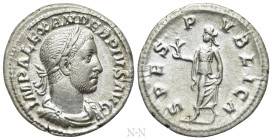 SEVERUS ALEXANDER (222-235). Denarius. Rome