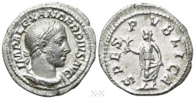 SEVERUS ALEXANDER (222-235). Denarius. Rome