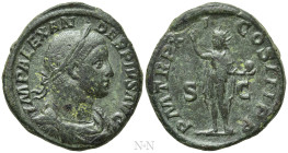 SEVERUS ALEXANDER (222-235). Sestertius. Rome