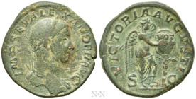 SEVERUS ALEXANDER (222-235). Sestertius. Rome