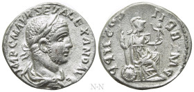 SEVERUS ALEXANDER (222-235). Denarius. Irregular issue