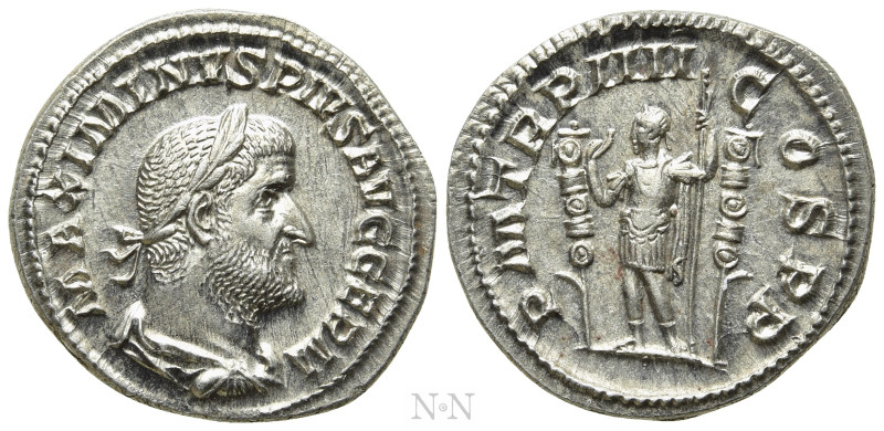 MAXIMINUS THRAX (235-238). Denarius. Rome. 

Obv: MAXIMINVS PIVS AVG GERM. 
L...