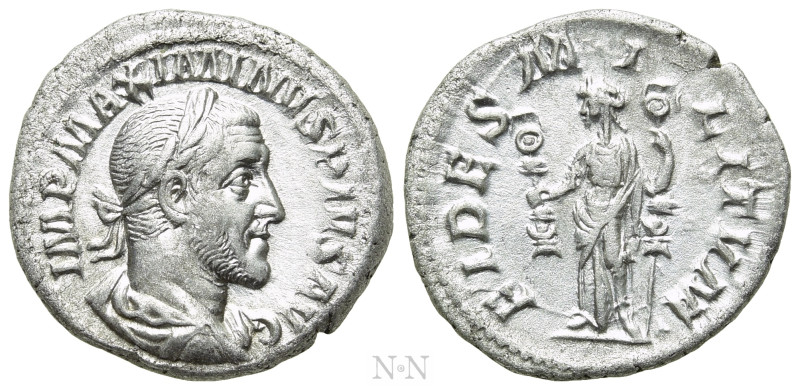 MAXIMINUS THRAX (235-238). Denarius. Rome. 

Obv: IMP MAXIMINVS PIVS AVG. 
La...