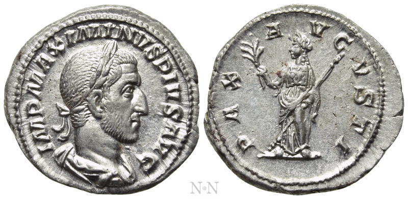 MAXIMINUS THRAX (235-238). Denarius. Rome. 

Obv: IMP MAXIMINVS PIVS AVG. 
La...