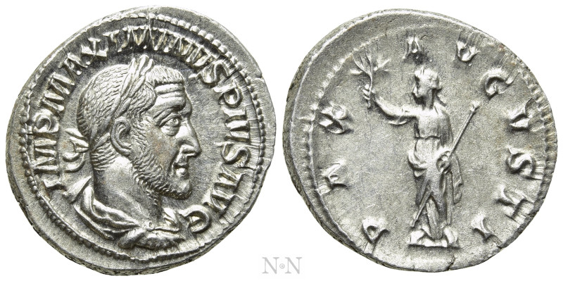 MAXIMINUS THRAX (235-238). Denarius. Rome. 

Obv: IMP MAXIMINVS PIVS AVG. 
La...