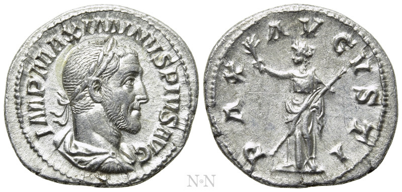 MAXIMINUS THRAX (235-238). Denarius. Rome. 

Obv: IMP MAXIMINVS PIVS AVG. 
La...