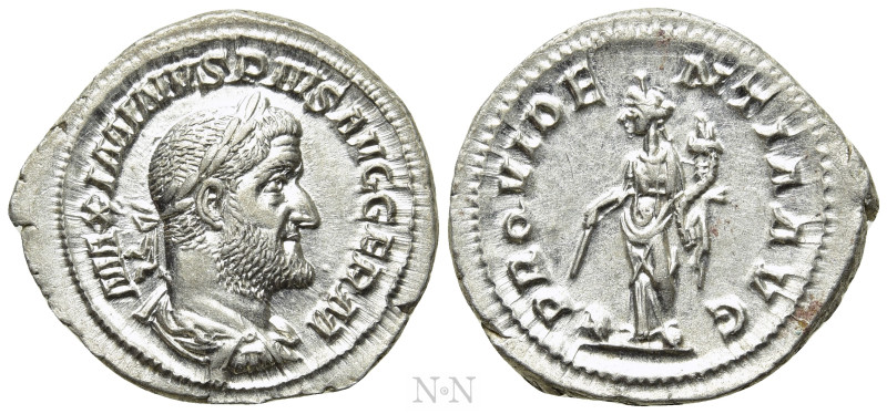 MAXIMINUS THRAX (235-238). Denarius. Rome.

Obv: MAXIMINVS PIVS AVG GERM.
Lau...