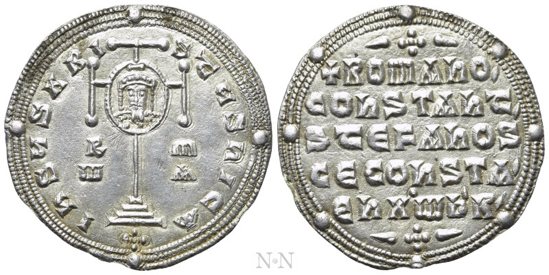 CONSTANTINE VII PORPHYROGENITUS with ROMANUS I, STEPHEN and CONSTANTINE (913-959...