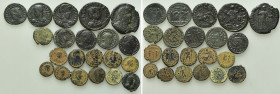 21 Late Roman Coins