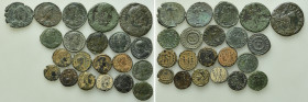 21 Late Roman Coins