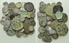 Circa 57 Coins; Ottoman and Byzantine Empire etc