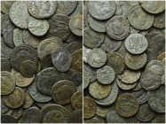 Circa 80 Late Roman Coins