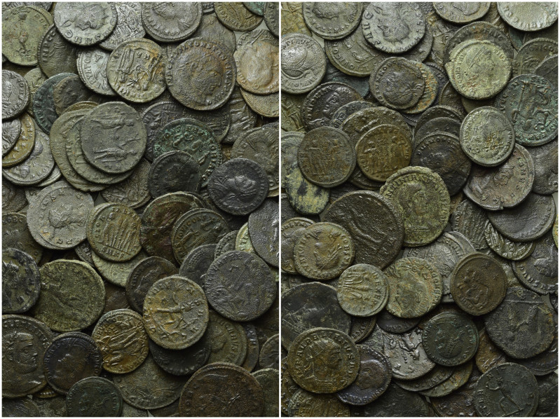 Circa 117 Late Roman Coins. 

Obv: .
Rev: .

. 

Condition: See picture....