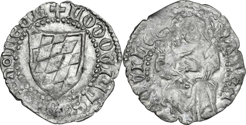 Aquileia. Ludovico II di Teck (1412-1420). Denaro. CNI tav. III, 28; MIR (Triv.,...