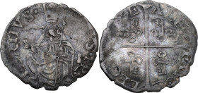 Avignone. Paolo III (1534-1549), Alessandro Farnese. Pieron da 10 denaro o mezzo grosso. PdA 4287; M. 85; Berm. 974. AG. 1.12 g. 20 mm. RR. Molto raro...