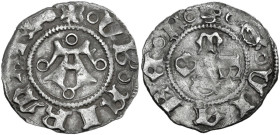 Fermo. Francesco Sforza (1434-1446). Bolognino. CNI tav. XVIII, 27. AG. 1.02 g. 16 mm. BB.