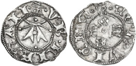 Fermo. Francesco Sforza (1434-1446). Bolognino. CNI tav. XIX, 1. AG. 1 g. 17.5 mm. Bel BB.