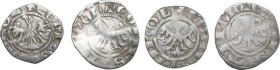 Merano. Mainardo II di Tirolo-Gorizia (1271-1295). Lotto di quattro (4) kreuzer con differenti contrassegni. CNI tav. VIII. AG.