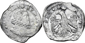 Messina. Filippo IV di Spagna (1621-1665). 4 tarì 1650 sigle IP MP, Giovanni dal Pozzo e Mario Parisi zecchieri. Sp. 25; MIR (Sicilia) 355/23. AG. 10....