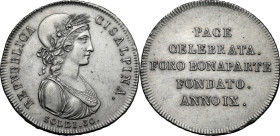 Milano. Repubblica Cisalpina (1800-1802). 30 Soldi A. IX (1801). Pag. (decimali) 9; Mont. 185. AG. 7.32 g. 30 mm. R. Leggera patina. SPL. Questa monet...