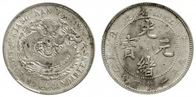 China
Qing-Dynastie. De Zong, 1875-1908
20 Cents Jahr Hsin Chou = 1901 Provinz Kiangnan.
vorzüglich, etwas fleckig