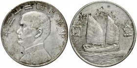 China
Republik, 1912-1949
Dollar (Yuan) Jahr 23 = 1934. vorzüglich