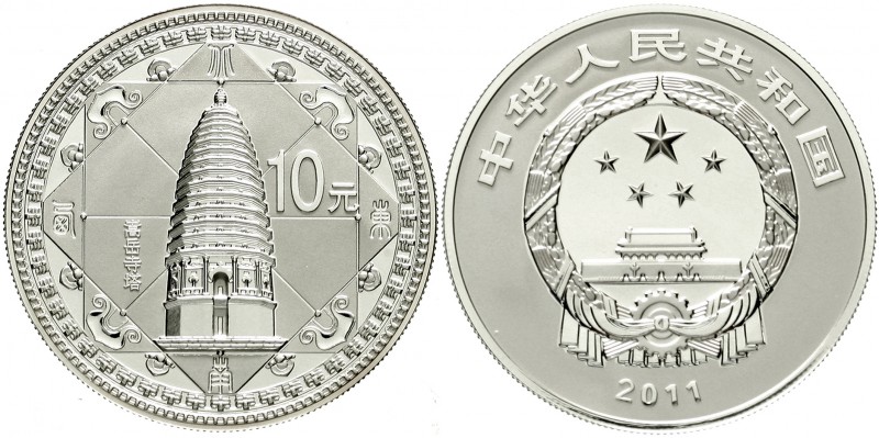 China
Volksrepublik, seit 1949
10 Yuan Silber (1 Unze) 2011. UNESCO Welterbe. ...